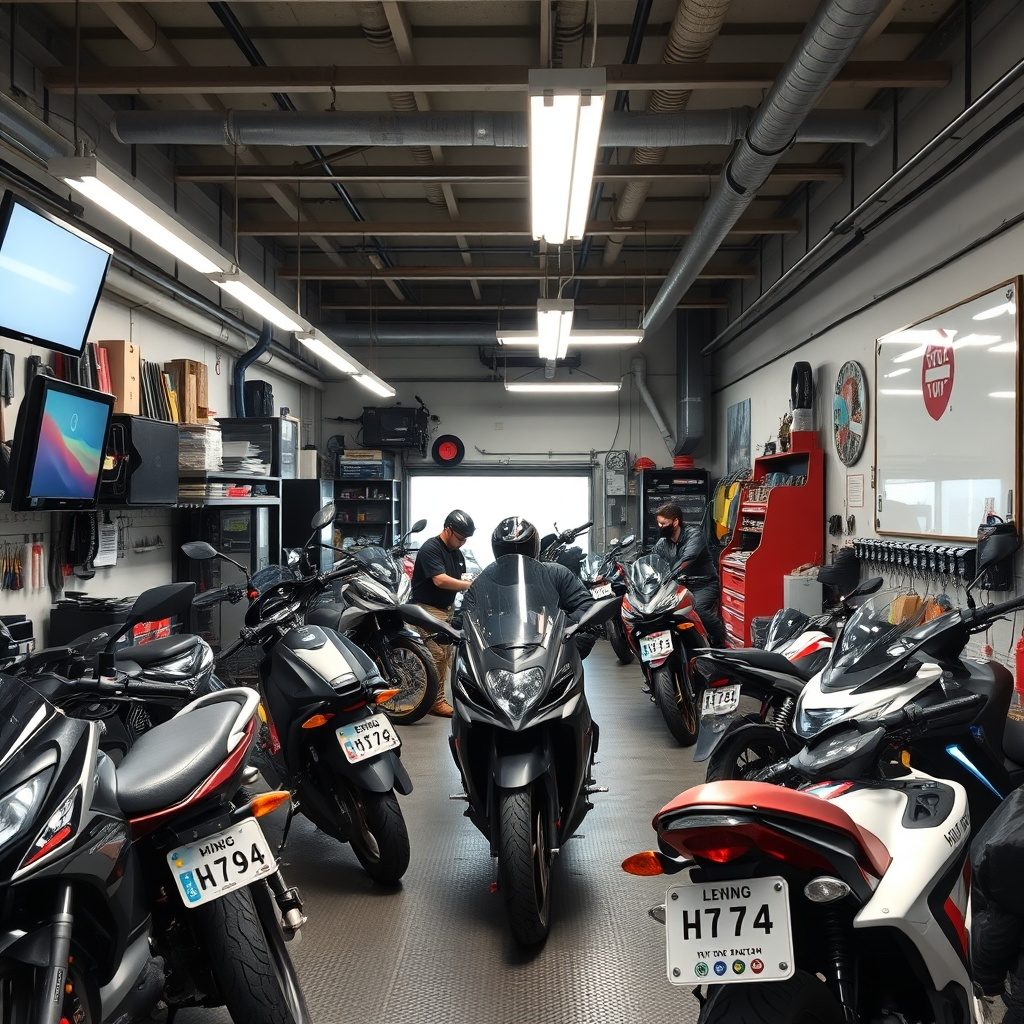 バイクのメンテナンス